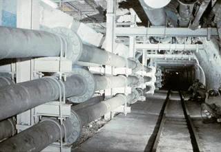 Waterjetting 22b - Steep seams and shrouds 1.+Transport+at+Hansa