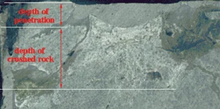 Waterjetting 26b - Jet positions to help bit cutting 1.Crushedrockunderbit