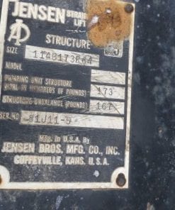 Pumping Unit - Jensen 114-173-64 with Cement Pad E15 20180706_164511-114-Jensen-Pumping-Unit