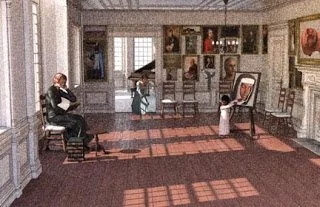 A step forward with Poser 3+2nd+Drawing+room+Reality