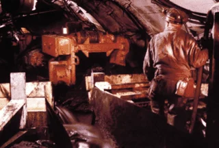 Waterjetting 21d - confined coal transport 3.+Operator+at+Sparwood