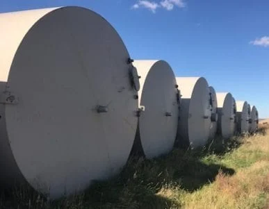 436 BBL steel production tank