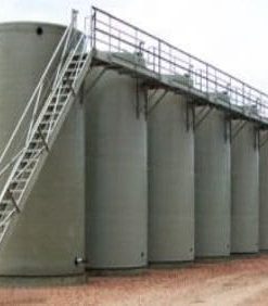 750 BBL Fiberglass Production Tank