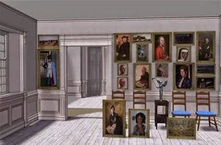 A step forward with Poser Hanging+Paintings+2014