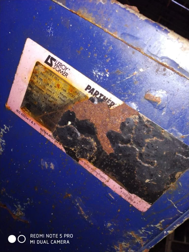 Alternative view of MTU 12V 4000 Marine Generator Used [RM]